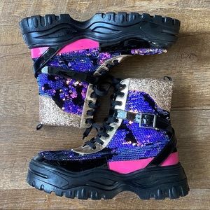 Rave Boots EGO 💜💗